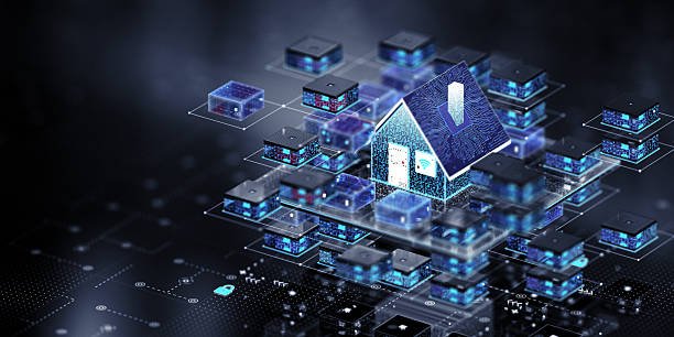Smart home concepts. 3D render