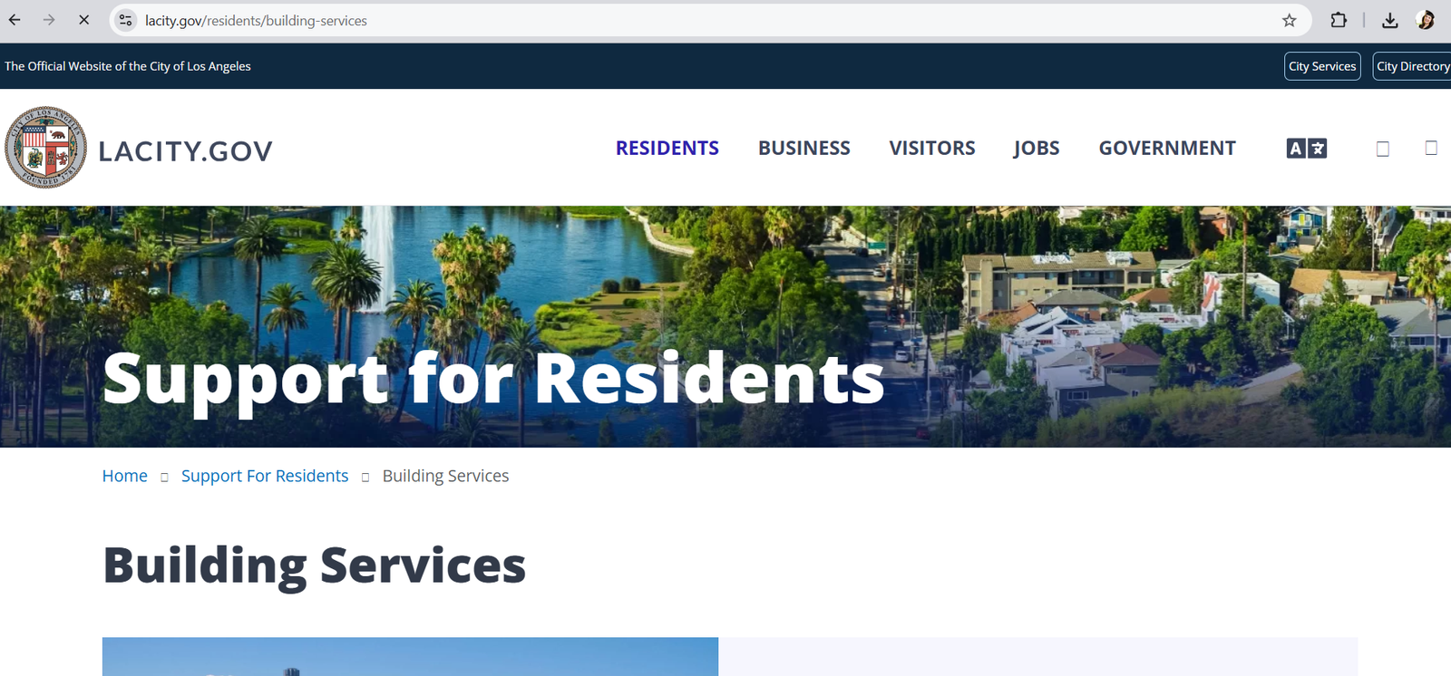 local building department website los angeles