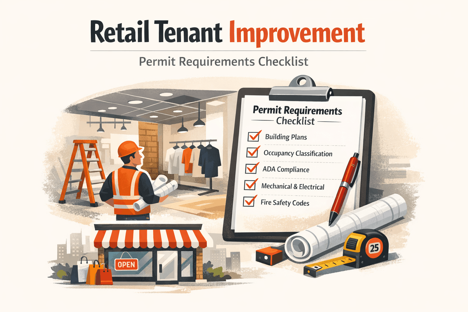 Retail Tenant Improvement Permit Requirements Checklist